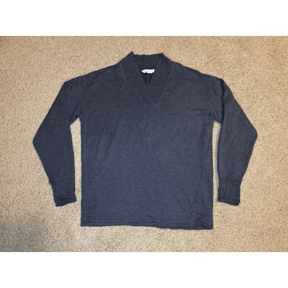 ATHLETA Clarity Sweater Gray Thumbhole Soft Athleisure Cozy Yoga Comfy Outdoor M